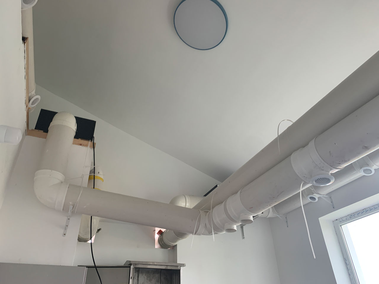 ventilation - final construction done 02.