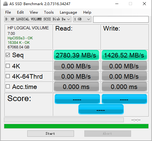 disk array performance