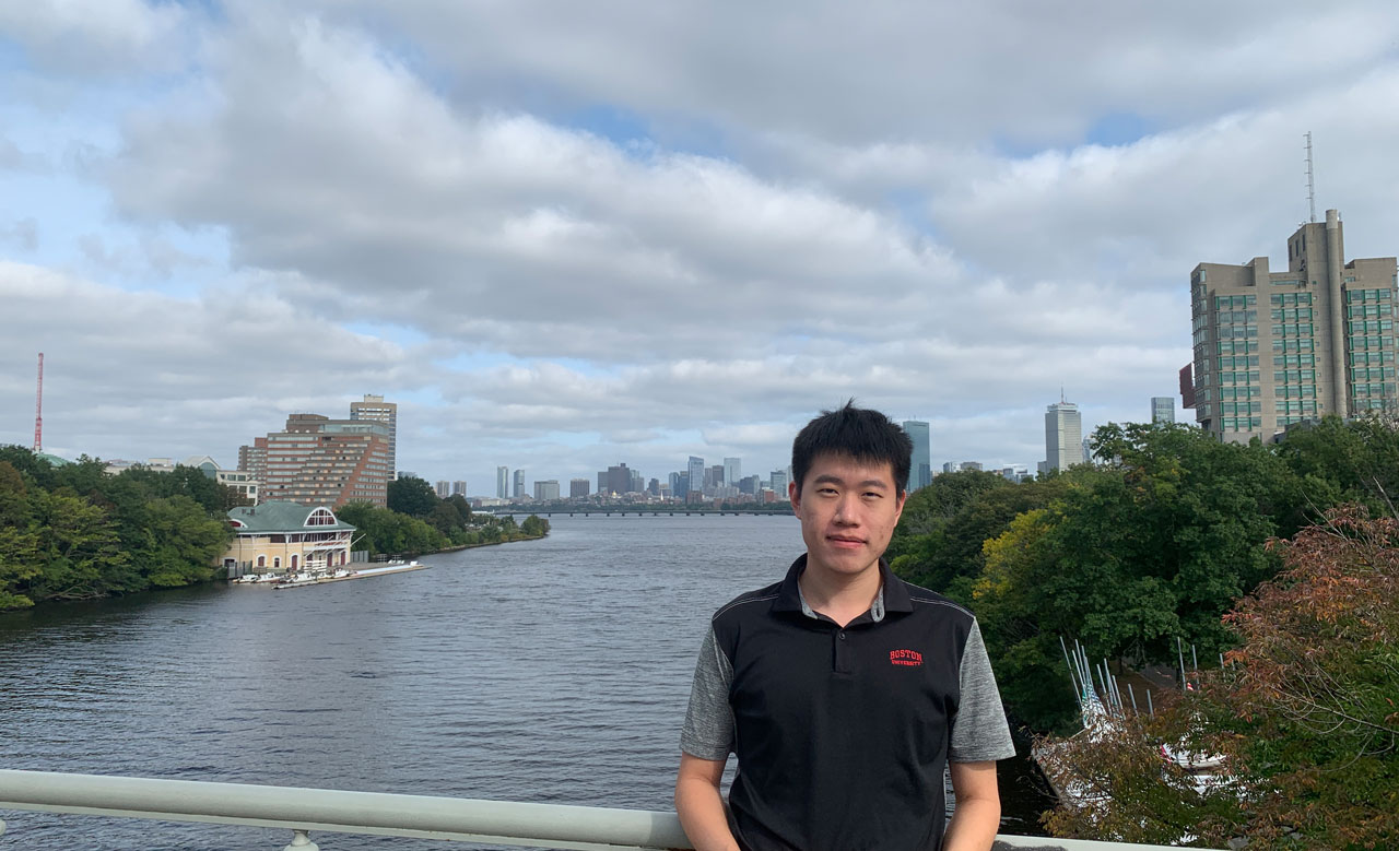 me on the BU bridge, september 2023.