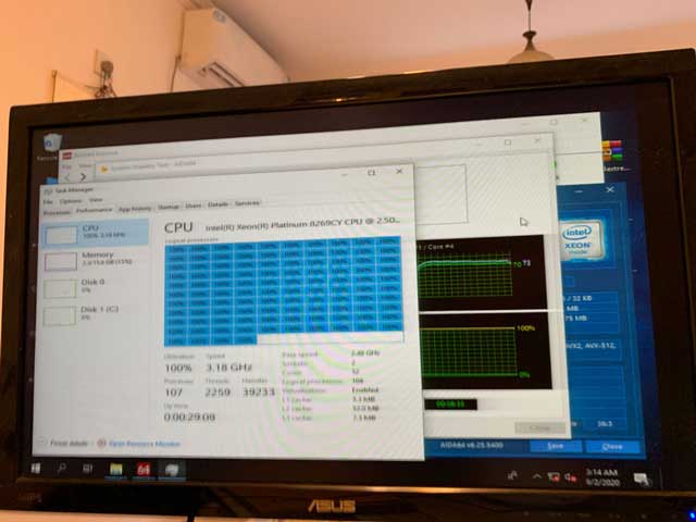 Running stability test for R740.