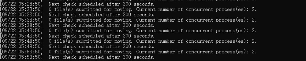 sample image while movecomplete.py running.