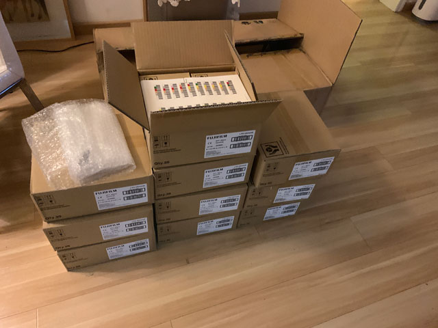 10 boxes of fujifile lto6 tapes
