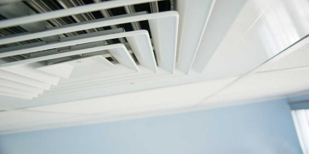 smaple image of exhaust fan on ceiling